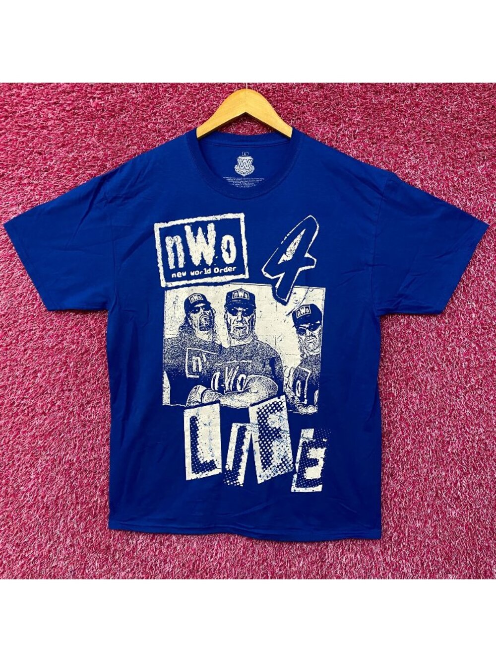 WWE New World Order nWo 4 Life T-Shirt Large